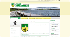 Desktop Screenshot of braunsbedra.de
